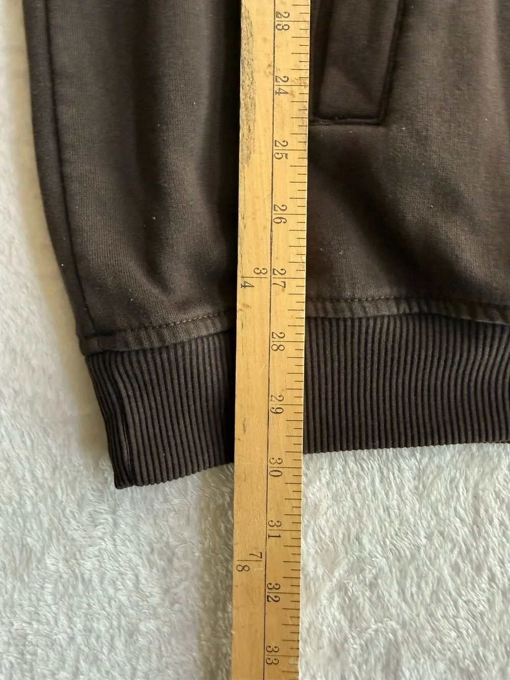 Bluez Brown Retro Stripe Full Zip Hoodie Jacket Men’s 2XL Casual Streetwear